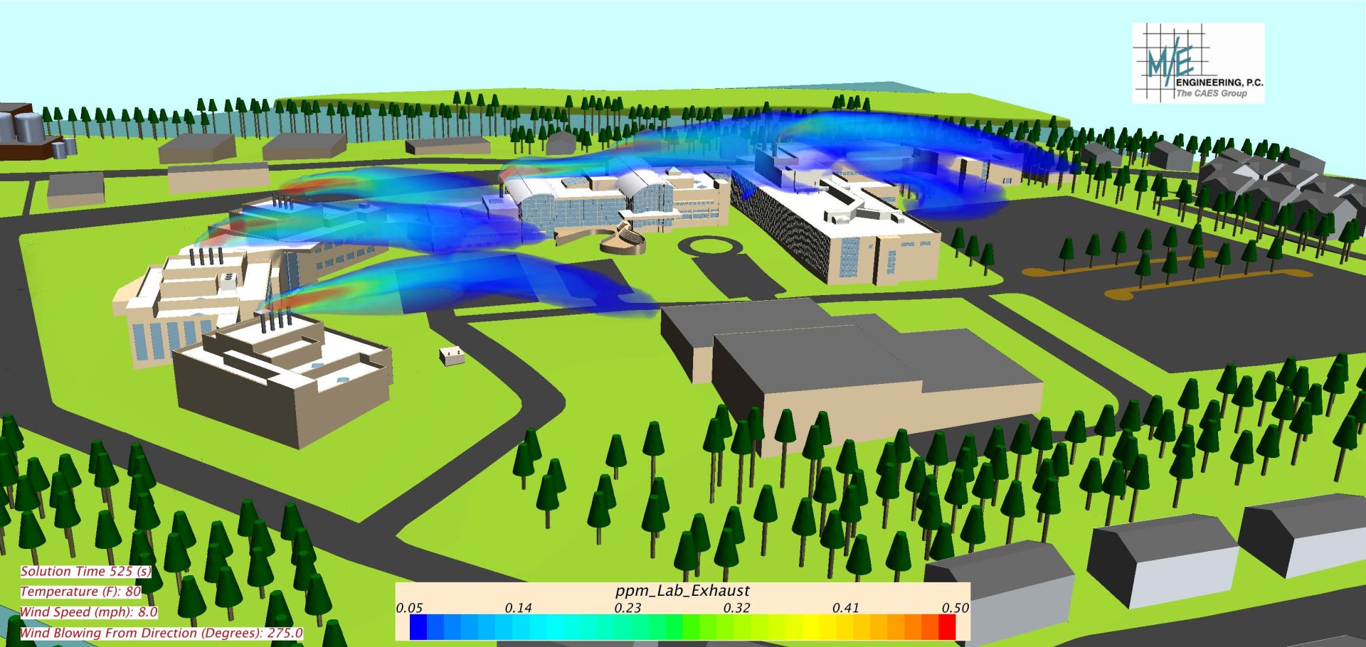 Binghamton University - Energy R&D Building CFD Studies