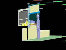 CFD Modeling - Fume Hood Spill due to a Rapid Sash Motion