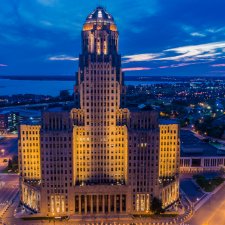 Buffalo City Hall - Exterior Lighting