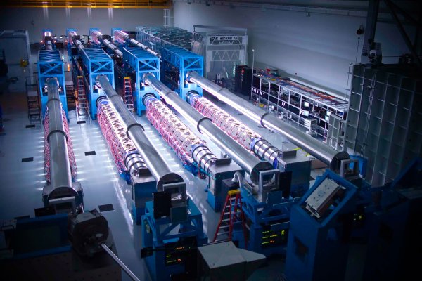 Cleanroom at University of Rochester's Laboratory for Laser Energetics