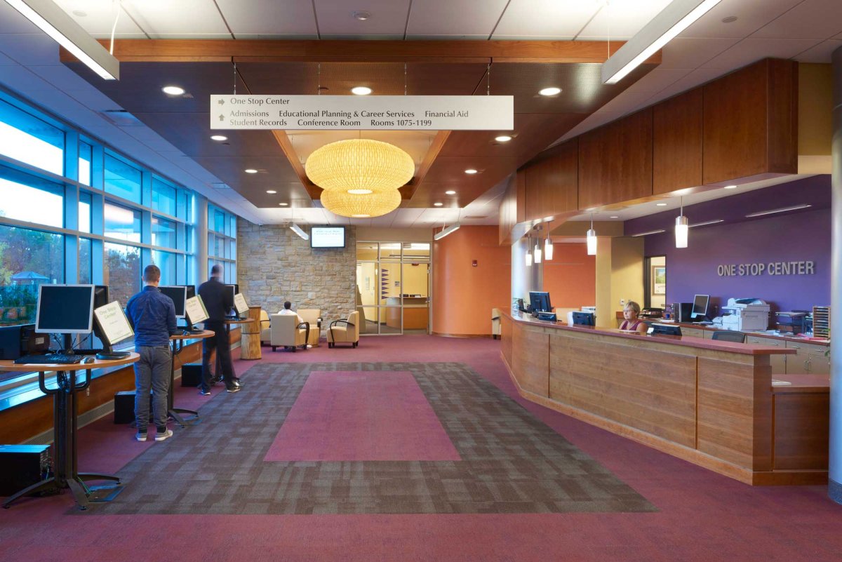 Finger Lakes Community College Student Services Center Addition