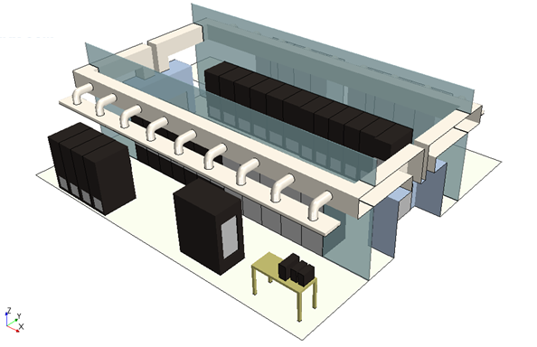 HealthNow - 40 Century Hill Drive - Data Center CFD Modeling